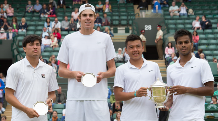 Lý Hoàng Nam trắng tay tại US Open Junior 2015