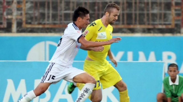 Video bàn thắng: SLNA 1-1 Đà Nẵng (Vòng 25 - V.League 2015)