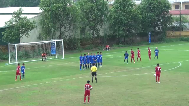 VIDEO: Anh Đức sút phạt nâng tỷ số lên 2-0 cho U16 Việt Nam