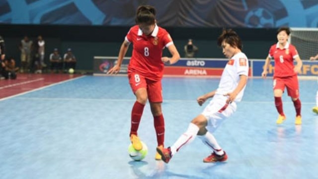 Video futsal: Nữ Việt Nam 2-3 Nữ Trung Quốc (VCK Futsal Nữ châu Á)