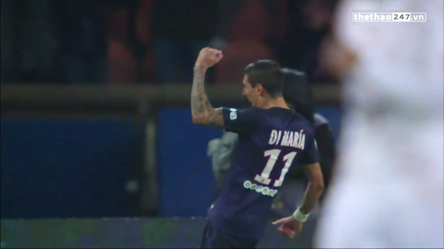 VIDEO: CĐV phát cuồng với bàn thắng đầu tiên của Di Maria ở giải VĐQG Pháp