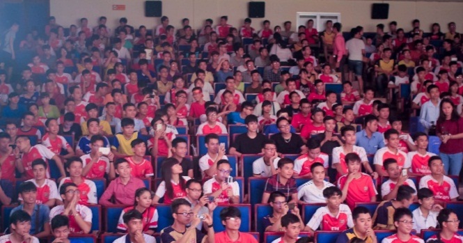 Fan Arsenal Việt Nam offline lớn nhất từ trước đến nay