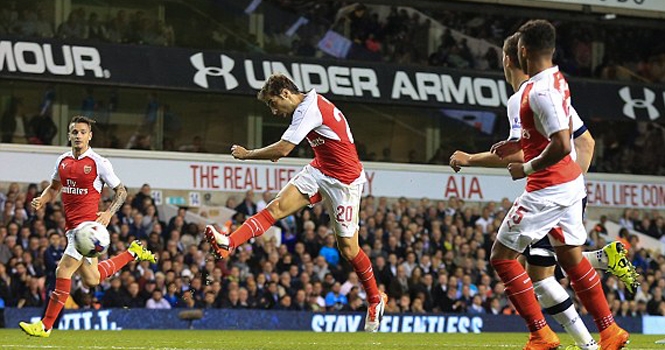 Tottenham 1-2 Arsenal: Thẳng tiến vào vòng 4 League Cup