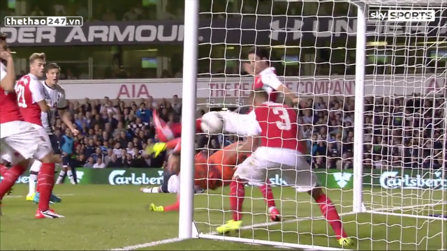 VIDEO: Pha cứu thua khó tin giúp Arsenal giành chiến thắng trước Tottenham