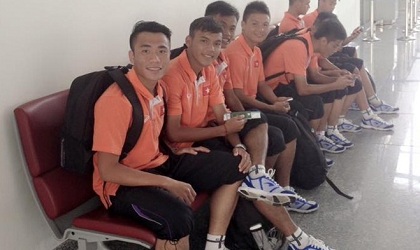 U19 Việt Nam mệt mỏi khi tới Myanmar
