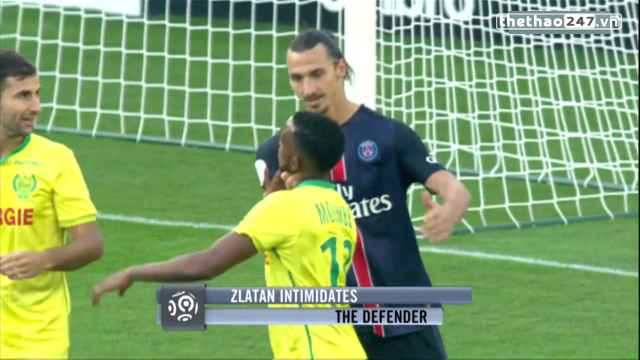 VIDEO: Ibrahimovic cư xử kiểu 'bề trên' với hậu vệ Ligue 1