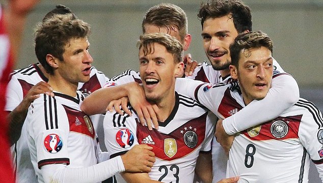 Video bàn thắng: Đức 2-1 Georgia (Vòng loại Euro 2016)
