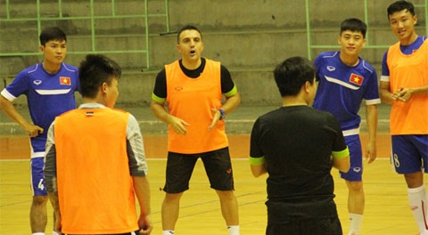 HLV Futsal Việt Nam quyết tạo bất ngờ trước Thái Lan