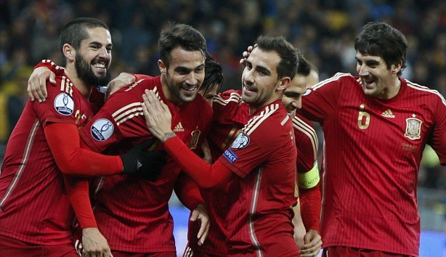 Video bàn thắng: Ukraine 0-1 Tây Ban Nha (Vòng loại Euro 2016)