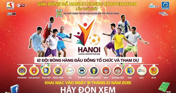 Hà Nội League Cooperation: “Sân chơi đặc biệt cho bóng đá phong trào”