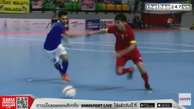 Video futsal: Việt Nam - Malaysia (Giải VĐ Đông Nam Á 2015)