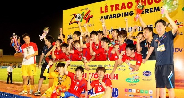 Xác định các đại diện Hàn Quốc, Nhật Bản tham dự BTV Cup 2015