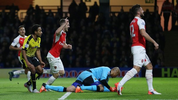 Video bàn thắng: Watford 0 - 3 Arsenal (Vòng 9 Ngoại hạng Anh)
