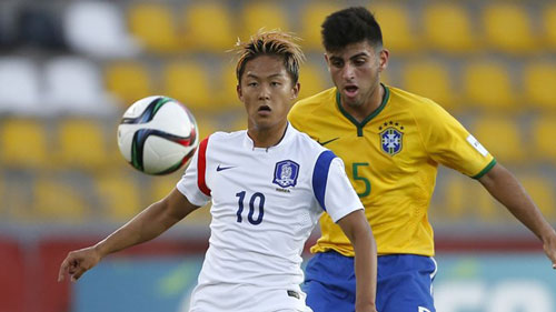 VIDEO: Màn trình diễn ấn tượng của Messi Hàn Quốc trước U17 Brazil