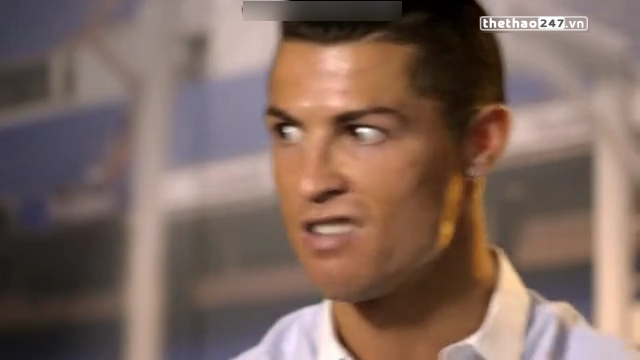 Video hài hước: Ronaldo nhái theo cử chỉ của Sir Alex khi tức giận