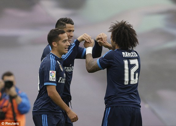 Celta Vigo 1-3 Real: Vững ngôi đầu