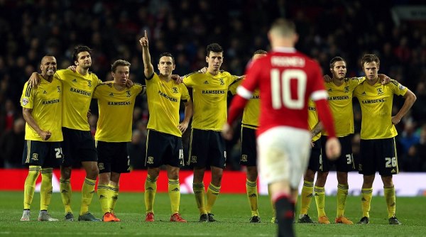 Highlights Man Utd - Middlesbrough: Nỗi ám ảnh trên chấm 11m