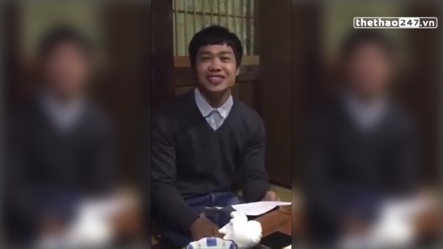 VIDEO: Màn trổ tài nói tiếng Nhật thú vị của Công Phượng