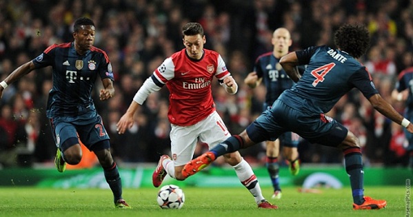 Mesut Ozil mách nước giúp Arsenal vượt qua Bayern Munich