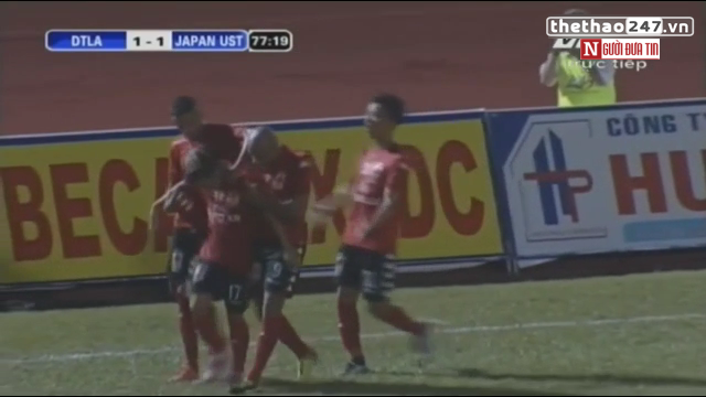 VIDEO: ĐTLA cầm hòa Sinh viên Nhật Bản ở BTV Cup 2015