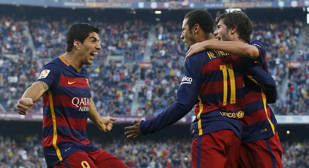 Highlights Barcelona 3-0 Villarreal: Song sát Neymar - Suarez tỏa sáng!