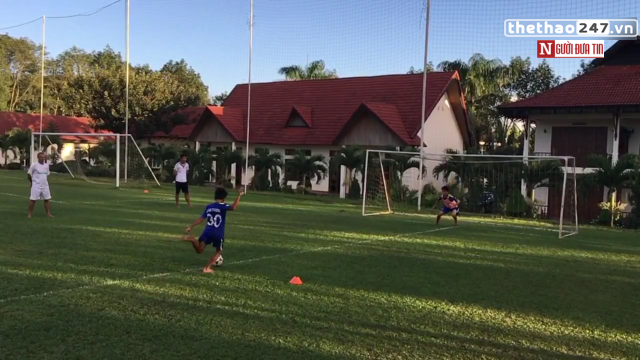 VIDEO: Sao nhí HAGL trổ tài sút panenka hoàn hảo