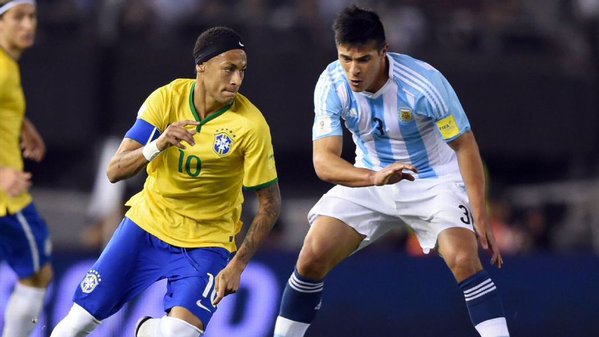 Video bàn thắng: Argentina 1-1 Brazil (Vòng loại World Cup 2018)