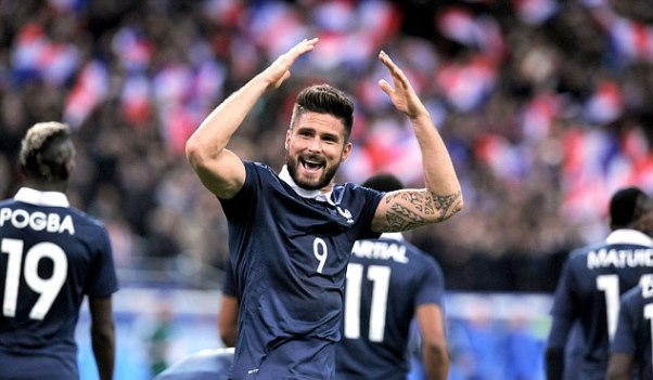 Video bàn thắng: Pháp 2-0 Đức (Giao hữu quốc tế)