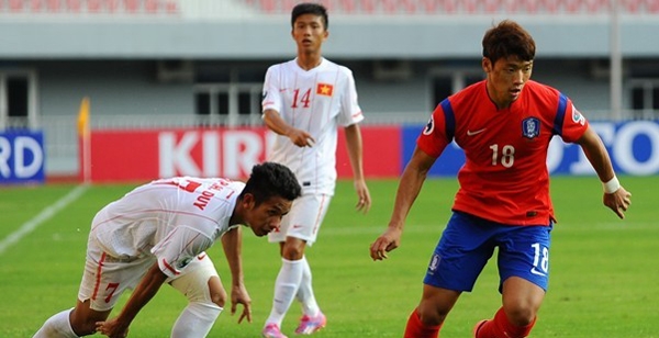 U21 Việt Nam và U19 Hàn Quốc cầm hòa nhau trong trận đấu thử nghiệm