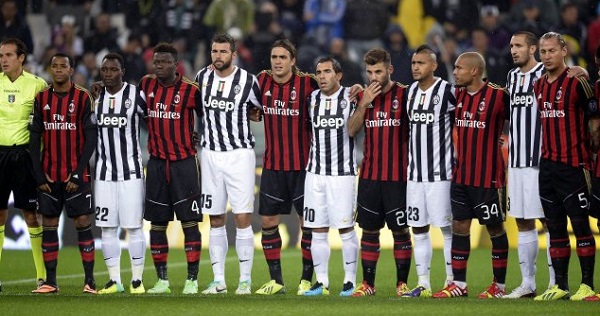Lịch thi đấu vòng 13 Serie A: Đại chiến Juventus – AC Milan