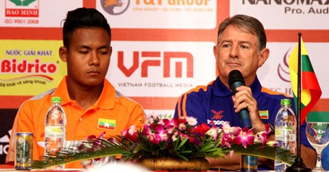 HLV U21 Myanmar ấn tượng với 3 cầu thủ HAGL