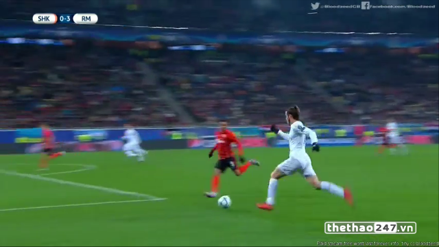 VIDEO: Gareth Bale tái hiện pha tăng tốc sở trường kiến tạo cho Ronaldo