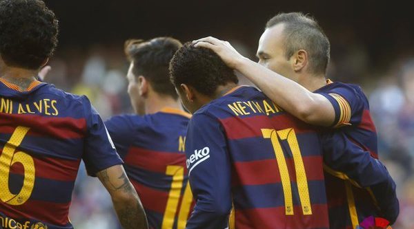 VIDEO: Dani Alves- Neymar phối hợp tuyệt đẹp mở tỷ số cho Barca