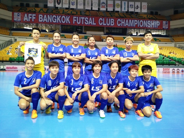Nữ Thái Sơn Nam vô địch futsal Đông Nam Á 2015