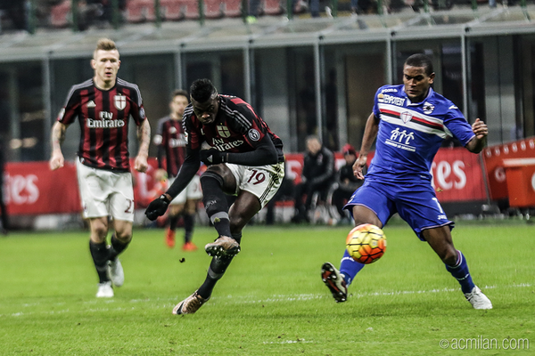 Video bàn thắng: AC Milan 4-1 Sampdoria