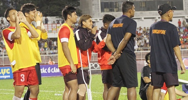 Tuyển thủ Singapore phân trần về sự cố trọng tài ở Giải U21 Quốc tế