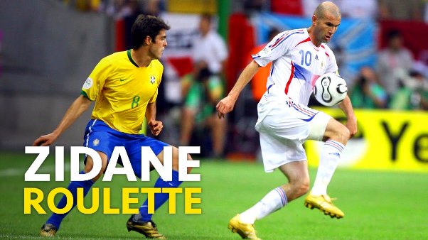 VIDEO: Chóng mặt với tuyệt kỹ xoay compa của Zidane