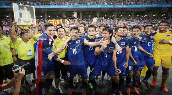 Nòng cốt tuyển U23 Thái Lan là đội vừa xuống hạng