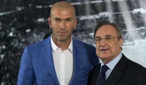 Zidane khiêm tốn trong ngày nhận ghế nóng tại Real