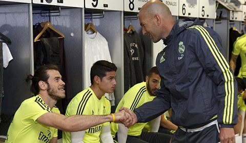Zidane nói về kế hoạch sử dụng Gareth Bale