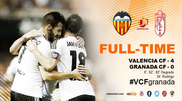 Highlights Valencia 4-0 Granada: Chiến công đầu tiên của Neville!