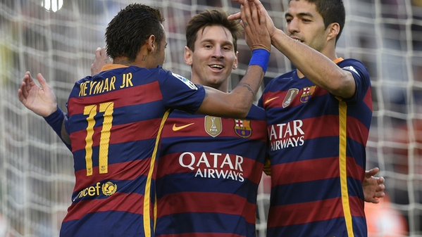VIDEO: Messi lập hattrick ấn tượng trước gala QBV 2015