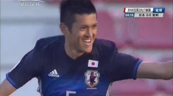 Video bàn thắng: Nhật Bản 1-0 Triều Tiên (VCK U23 châu Á 2016)