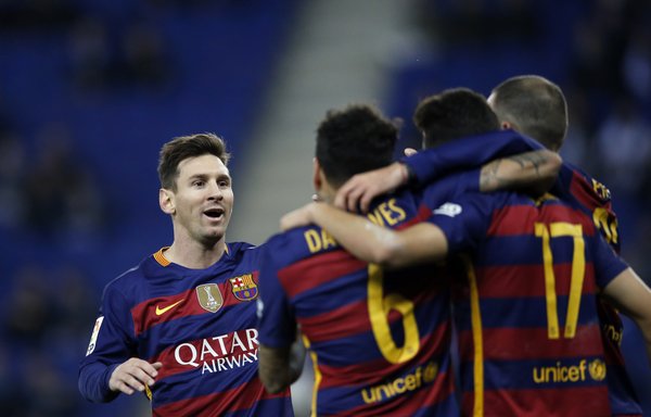 Video bàn thắng: Espanyol 0-2 Barcelona (Cúp nhà Vua TBN)