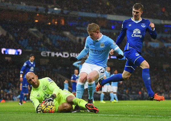 Highlights Man City 0-0 Everton (Vòng 21 Ngoại hạng Anh)