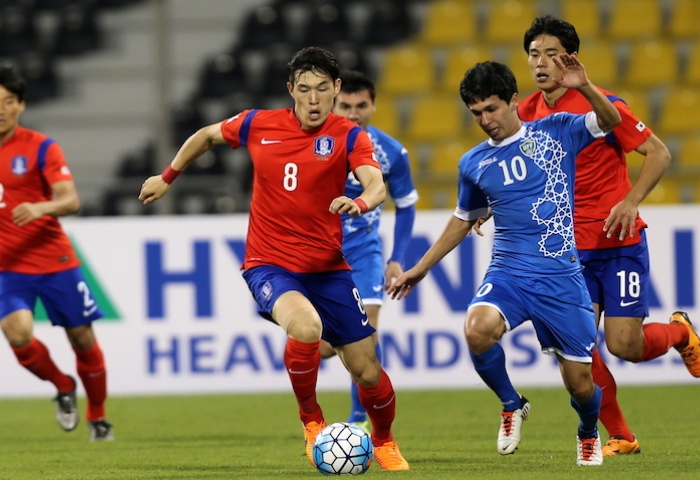 VIdeo bàn thắng: Hàn Quốc 2-1 Uzbekistan (VCK U23 châu Á 2016)