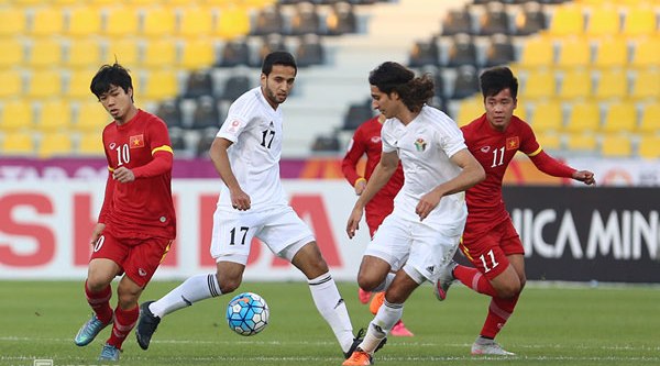 Video bàn thắng: Việt Nam 1-3 Jordan (VCK U23 châu Á 2016)