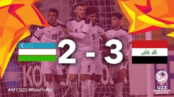 Video bàn thắng: Uzbekistan 2-3 Iraq (VCK U23 châu Á 2016)