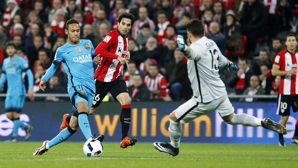 Video bàn thắng: Athletic Bilbao 1-2 Barcelona (Cúp nhà Vua 2015/16)
