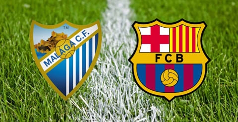 Malaga vs Barca, 21h59 ngày 23/1